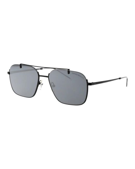 Emporio Armani Gray Sunglasses for men