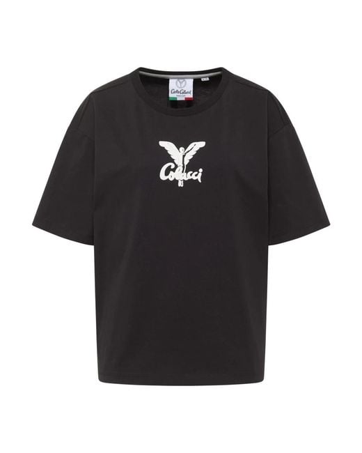 carlo colucci Black T-Shirts