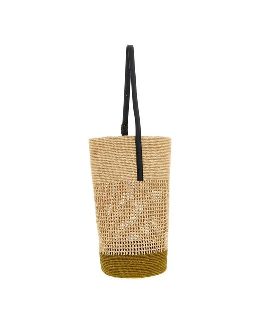 Khaite Natural Shoulder Bags