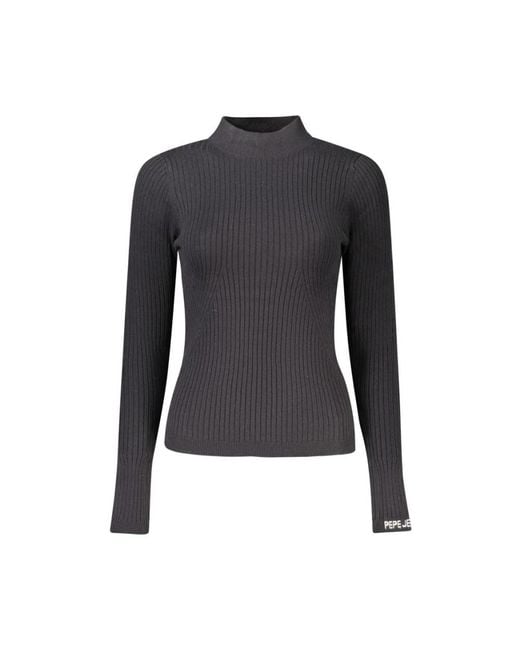 Pepe Jeans Black Turtlenecks