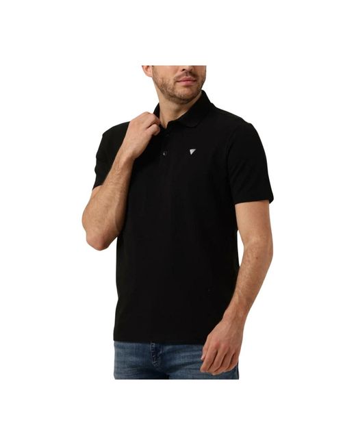 Pure Path Tops ,Zwart ,Katoen Logo Polo & T-Shirts Met Borstprint in het Black voor heren