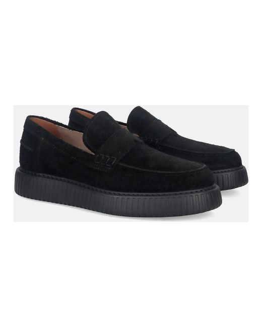 Hogan Black Loafers for men