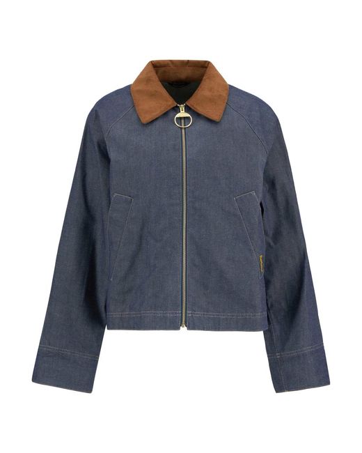 Denim Jackets Barbour de color Blue