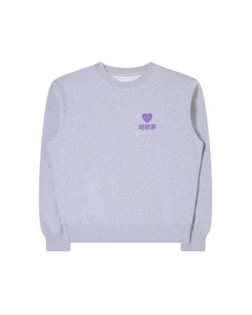 Edwin Legal highs sweatshirt in Purple für Herren