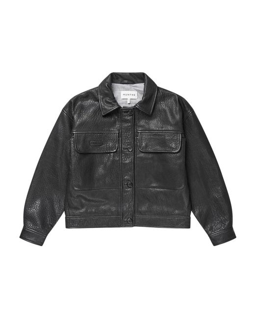 Munthe Bomber Jassen in het Black