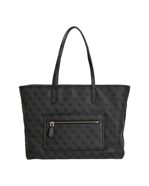 Guess Black Shopping Bags