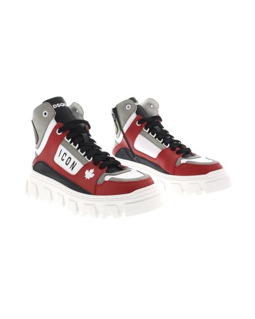 DSquared² Red Sneakers