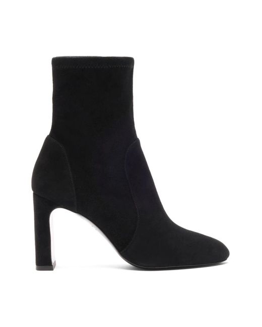 Stuart Weitzman Black Babette Bootie 85