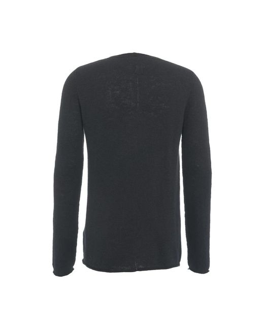 Hannes Roether Blue Round-Neck Knitwear for men