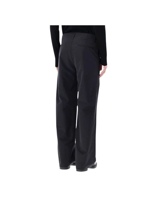 BERNER KUHL Black Wide Trousers for men