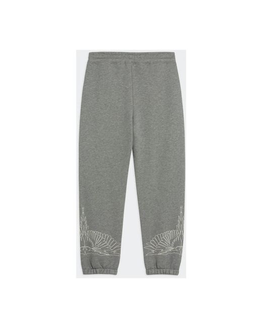 Marcelo Burlon Broeken ,Grijs ,Trainingsbroeken Mancotone in het Gray voor heren