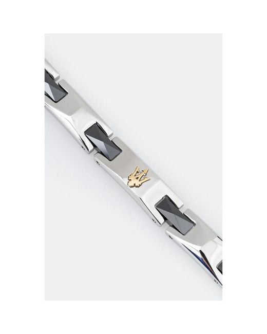 Maserati Bracelets in Metallic für Herren