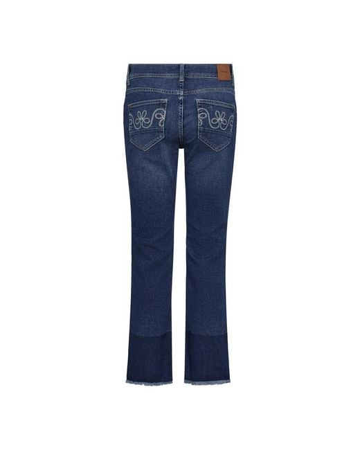 Mos Mosh Blue Bootcut Jeans