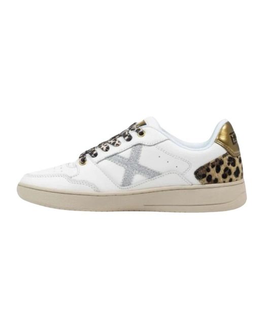 Munich White Legit Wmn Tennis Style Sneakers