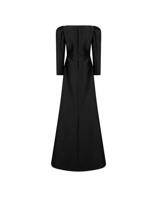Alberta Ferretti Black Maxi Dresses