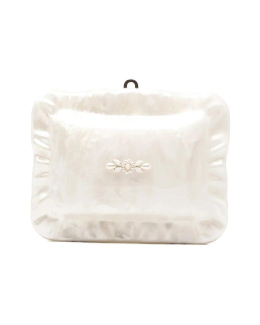 Clutches Simone Rocha de color White
