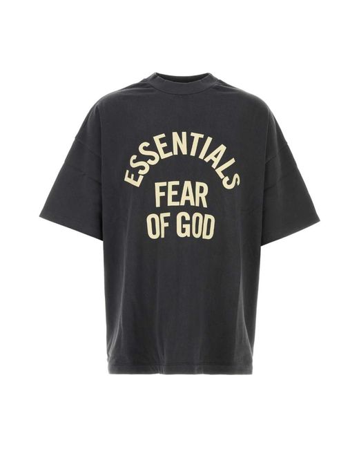 Fear Of God Black T-Shirts for men