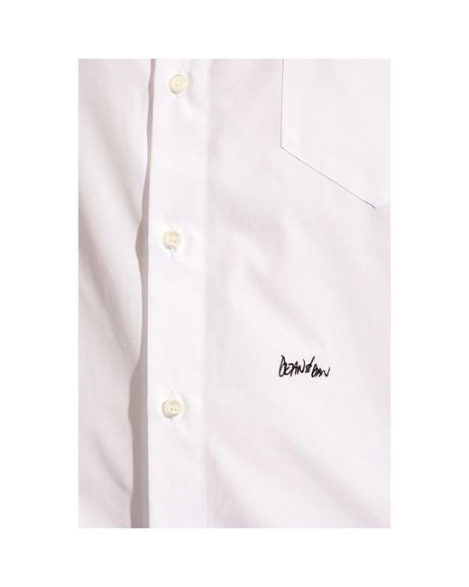 DSquared² White Shirt mit logo