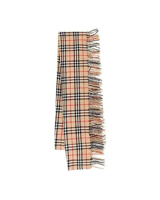 Burberry Metallic Winter Scarves