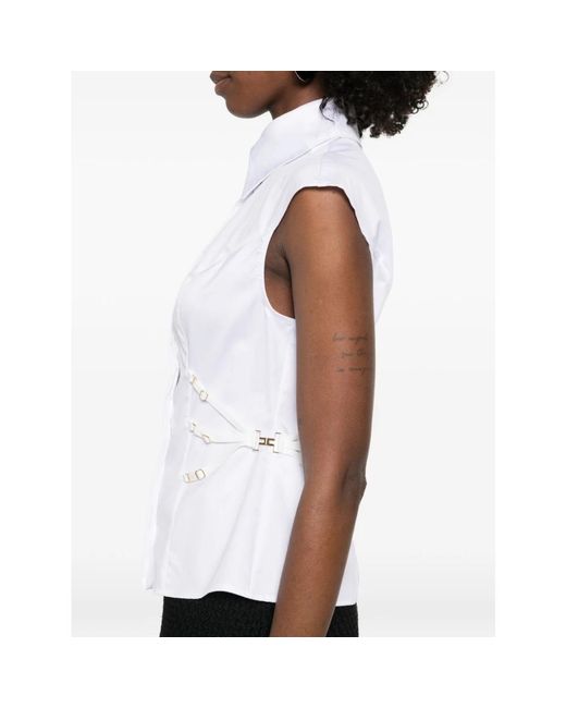 Elisabetta Franchi White Shirts