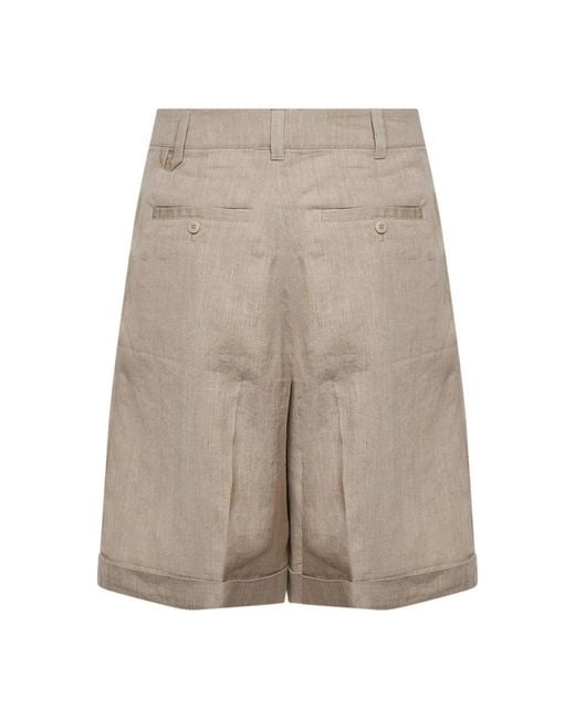 Jacquemus Natural Casual Shorts for men