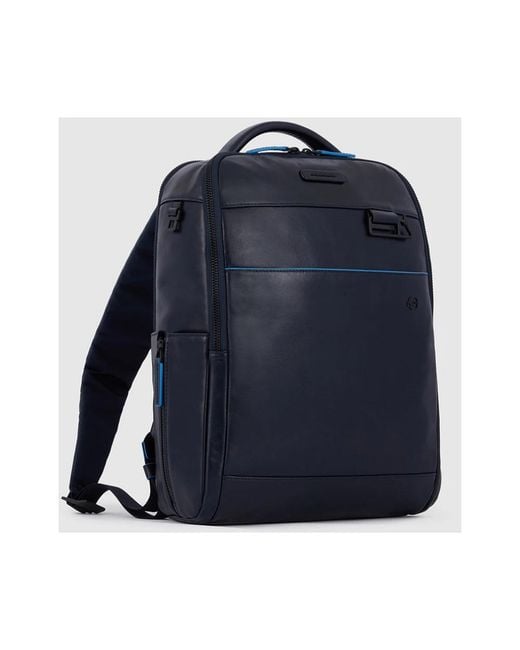 Piquadro Blue Backpacks