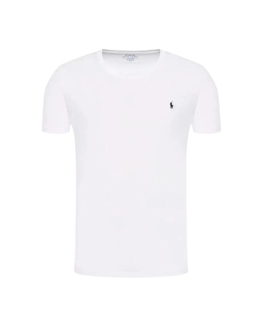 Ralph Lauren Iconic baumwoll t-shirt - weiß in White für Herren