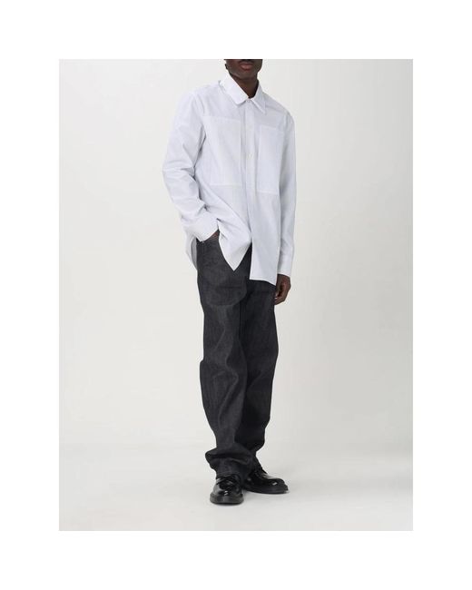 Jil Sander Casual Shirts in het Blue voor heren