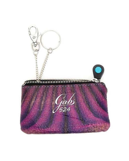 Gabs Purple Keyrings