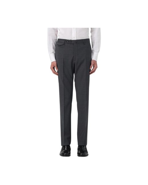 Tagliatore Gray Suit Trousers for men