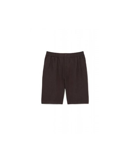 Lacoste Black Casual Shorts for men