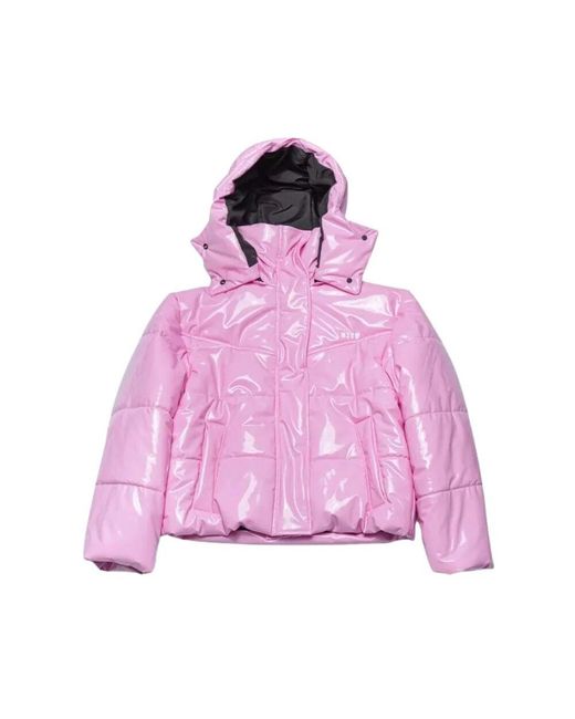 MSGM Pink Daunenjacken