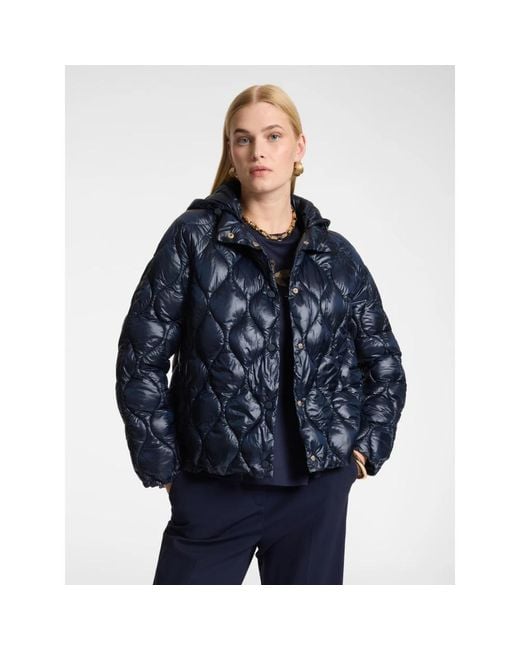 Down Jackets Elena Miro en coloris Blue