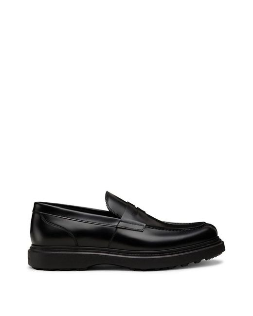 Stuart Weitzman Black Loafers for men