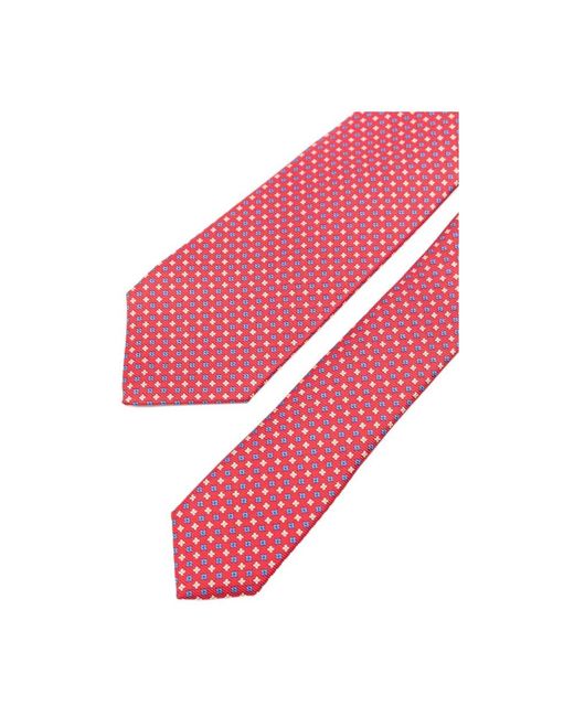 Ties Kiton pour homme en coloris Pink