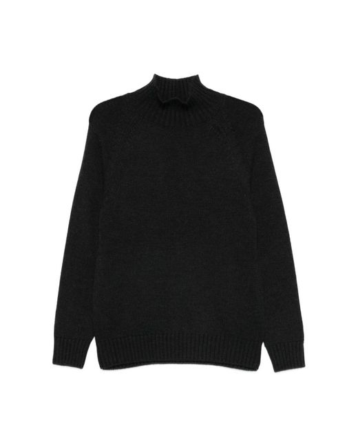 Turtlenecks Eleventy de hombre de color Black