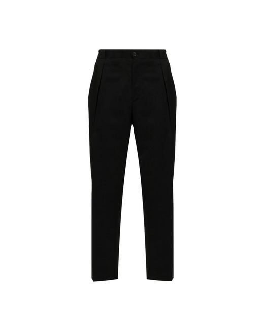 BRIGLIA Black Chinos for men
