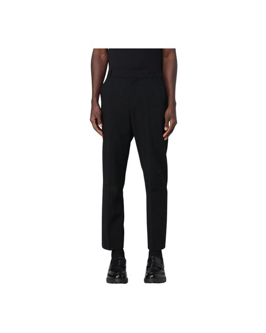 Balmain Schwarze Stilvolle Klassische Herrenhose in Black für Herren