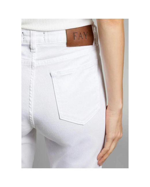 Fay Gray Slim-Fit Trousers