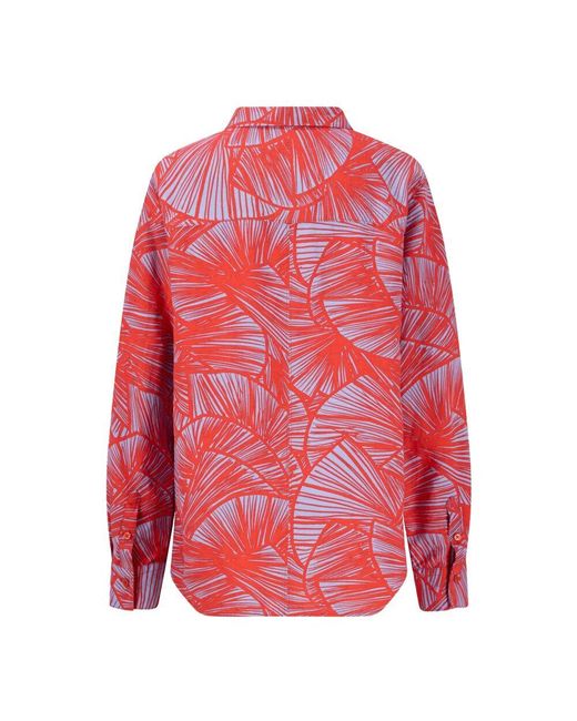 Fynch-Hatton Red Leinenbluse