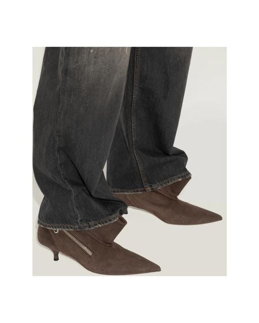 J.W. Anderson Brown Heeled Boots