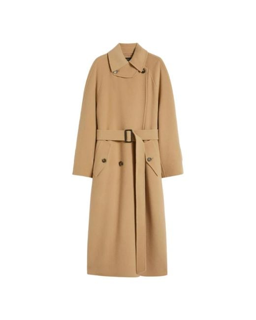 Weekend by Maxmara Natural Belted Coats