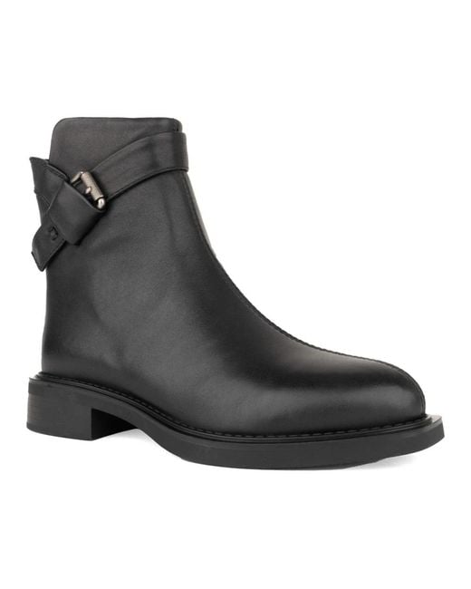 Linda Baumann Black Ankle Boots