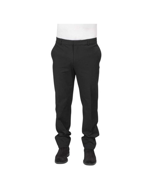 Suit Trousers di Emporio Armani in Black da Uomo