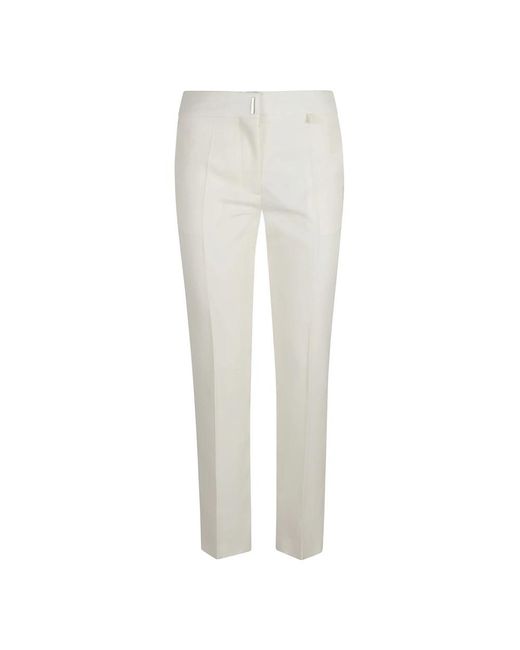 Straight Trousers Givenchy de color White