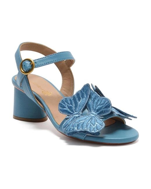 Maliparmi Blue Chic Butterfly Sandal