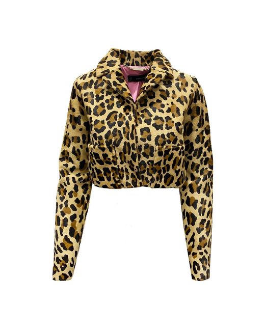 DSquared² Leren En Suède Jassen in het Black