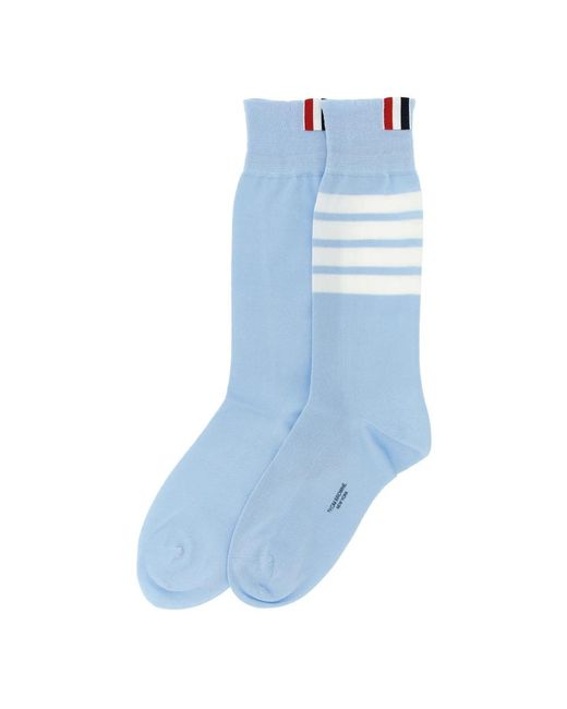 Socks Thom Browne en coloris Blue