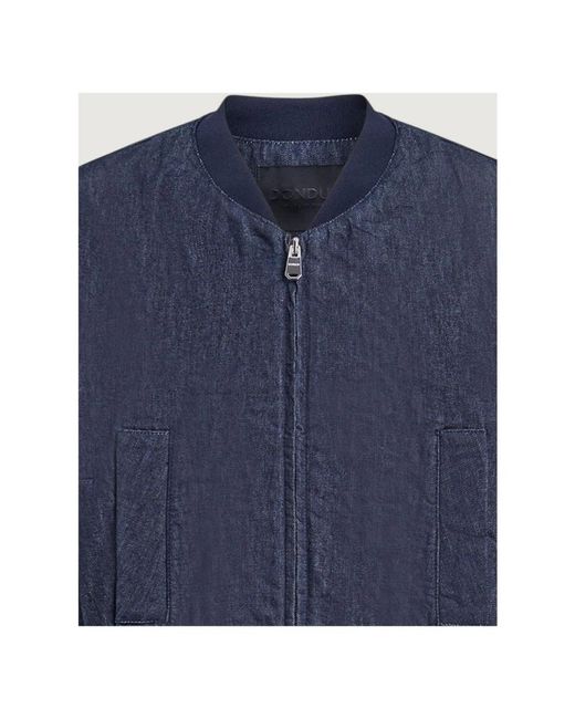 Dondup Blue Bomber Jackets