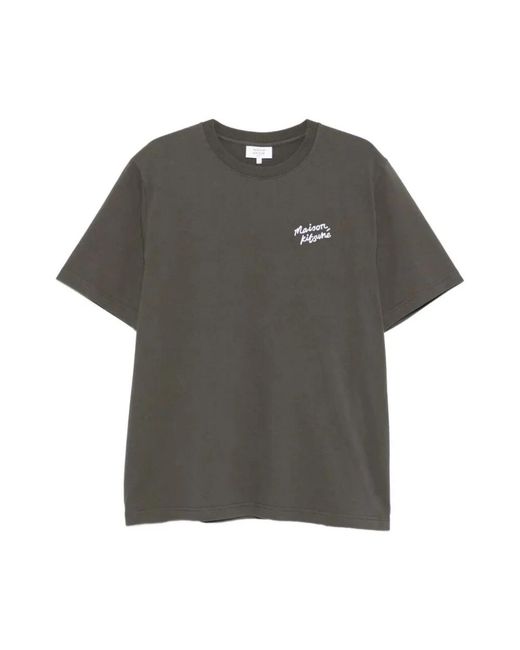 Maison Kitsuné Gray T-Shirts for men